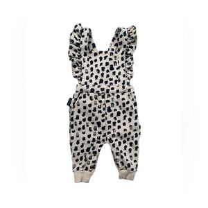 Tiny Tribe Size 3-6 Months Animal Print Jumpsuit Romper
